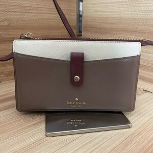 Kate Spade Color Block Neutral Crossbody